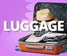 Suitcases and luggage