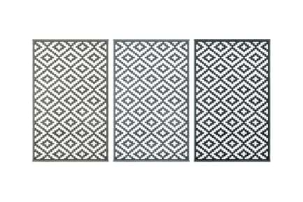 Outdoor Garden Rug - 3 Sizes & Colours