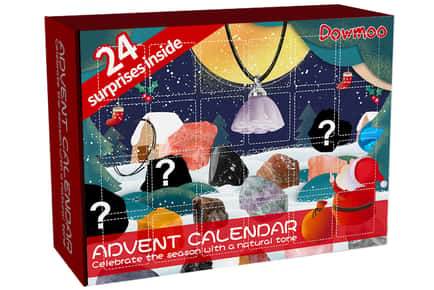 Christmas Crystals Advent Calendar Set