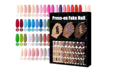 24 Day Press On Nails Advent Calendar!