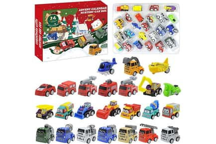 Kids' Toy Car Christmas Advent Calendar!