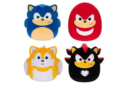 Sonic-Inspired Plush Pillow - 6 Colours