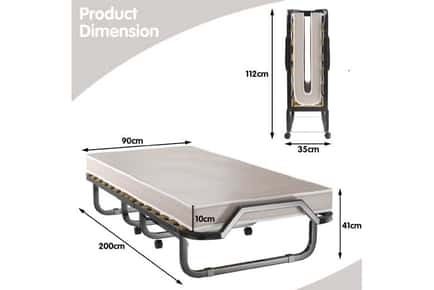 Deluxe Portable Folding Bed