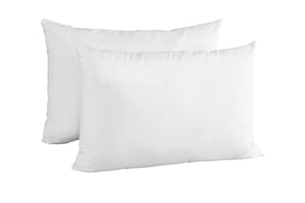 Hotel Quality Plain or Stripe Pillows - 1, 2, 4 or 8 pillows