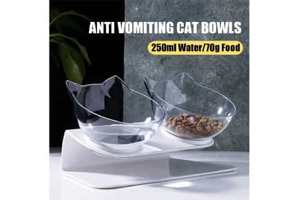 Elevated Anti-Vomiting Cat Bowl