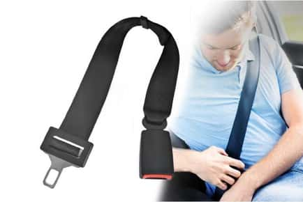 2X Car Safety Belt Extender Seat Buckle Car Lengthening Strap