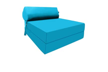 Z Fold Out Bed Cushion with Buckle - 11 Colours!