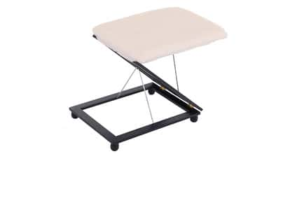 Adjustable Folding Cushion Padded Footstool!