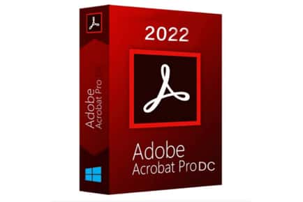 Adobe Acrobat Pro DC 2022 for 1 Windows PC - Lifetime Activation Key