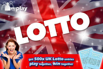 500 Lotto Lines With You Play We Play