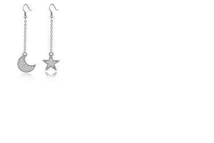 Moon & Star Earrings