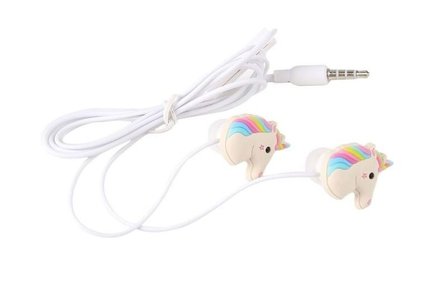 Unicorn Shaped Earphones