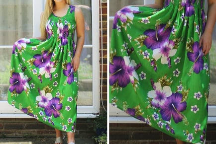 Long Cotton Flower Dress - 6 Designs!