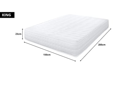 An Elegance memory foam mattress, King