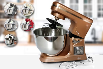 GREY COPPER: A 800W stand mixer