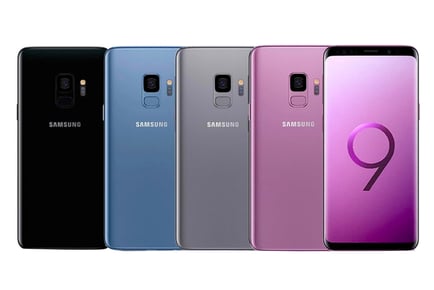 Samsung Galaxy S9 - Blue, Grey, Purple or Black!