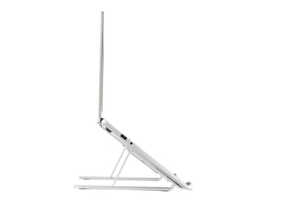 Adjustable Laptop Stand in Silver!