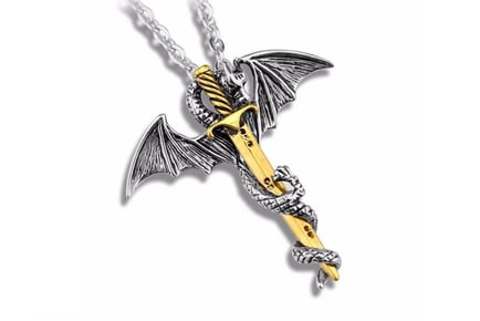 Sword of Dragons Necklace