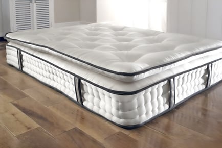 3000 pocket spring pillow top mattress, Super King