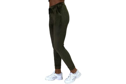 Casual Velour Joggers - Striped or Plain!
