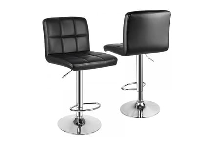 Two Cube Barstools - Black, White or Grey!