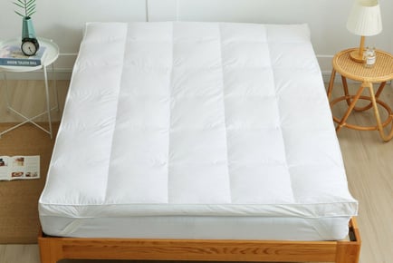 Duck Feather & Down Mattress Topper - 7cm Thick!