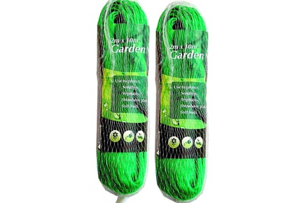 Garden Anti Bird Nets - 2 Rolls