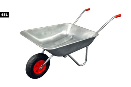 85L plastic wheelbarrow