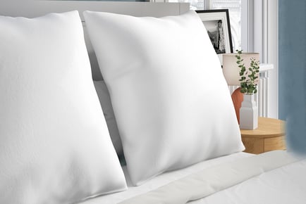 1, 2 or 4 European Continental Square Pillows