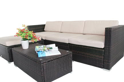 Outsunny Rattan Cushion Cover Replacement Set - 7pcs!