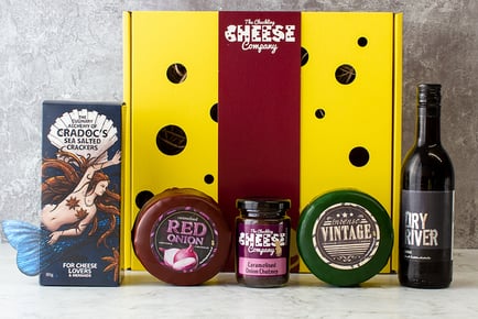 Fathers Day: Cheese and Wine Box - The Chuckling Cheese Company
