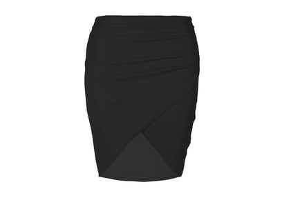 High Waist Wrap Mini Skirt - 6 Colours & UK Sizes 8-22