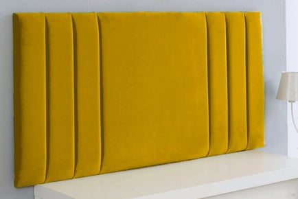 Plush Velvet Headboard - 9 Colours & 6 Sizes!