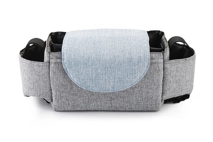 Multifunctional Stroller Bag - Black, Blue, Grey or Red!