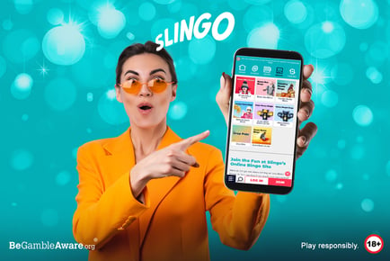 Slingo - 250 Online Slot Spins - Starburst