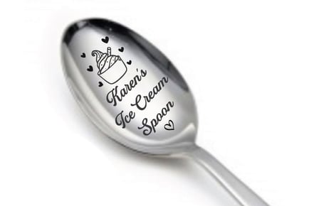 Personalised Ice Cream Teaspoon