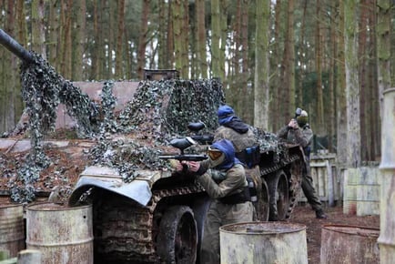 Paintballing Day For Up to 10 - 50 Balls Each - Kidderminster
