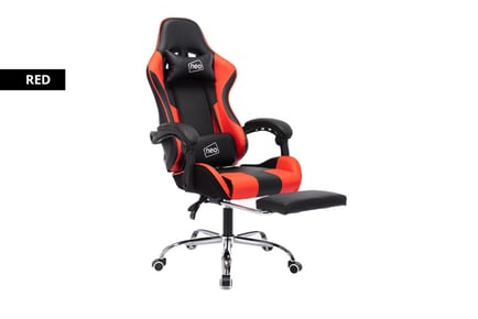 GREY FABRIC CHAIR: Recliner gaming chair with massage function