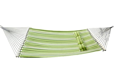 2-Person Outdoor Hammock With Pillow