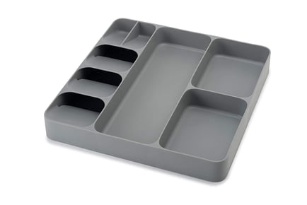 Kitchen Utensil Organiser Tray - White or Grey!
