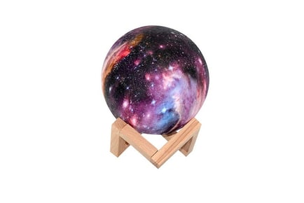 3D Moon Lamp - White & Warm or Multicolour!