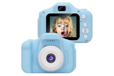 A kids' mini digital video camera, Camera & SD Card, Pink