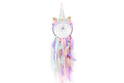 Unicorn Dream Catcher - Pink or Purple - LED Option!