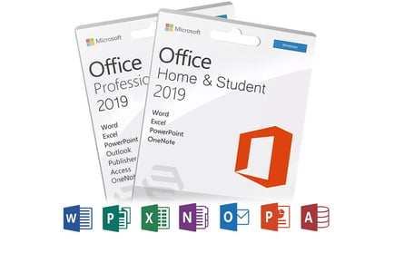 Microsoft Office 2019 Home & Student or Professional for Windows