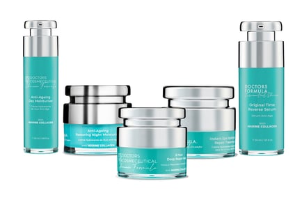 FIVE-PIECE COMPLETE SET: Marine collagen 'anti-ageing' set