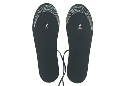 USB Rechargeable Heated Insoles - 2 Options