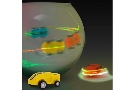 Car Spinner with Flashing Lights