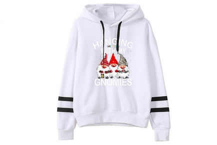 Women's 'Hangin' With My Gnomies' Christmas Hooded Jumper - 6 Colours!