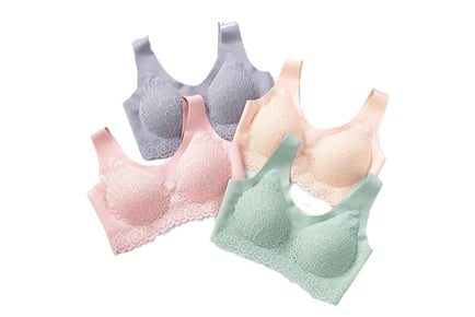 Wireless Contour Bra - 5 Sizes & Colours!