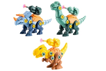 DIY Dinosaur Construction Toy - 5 Choices!